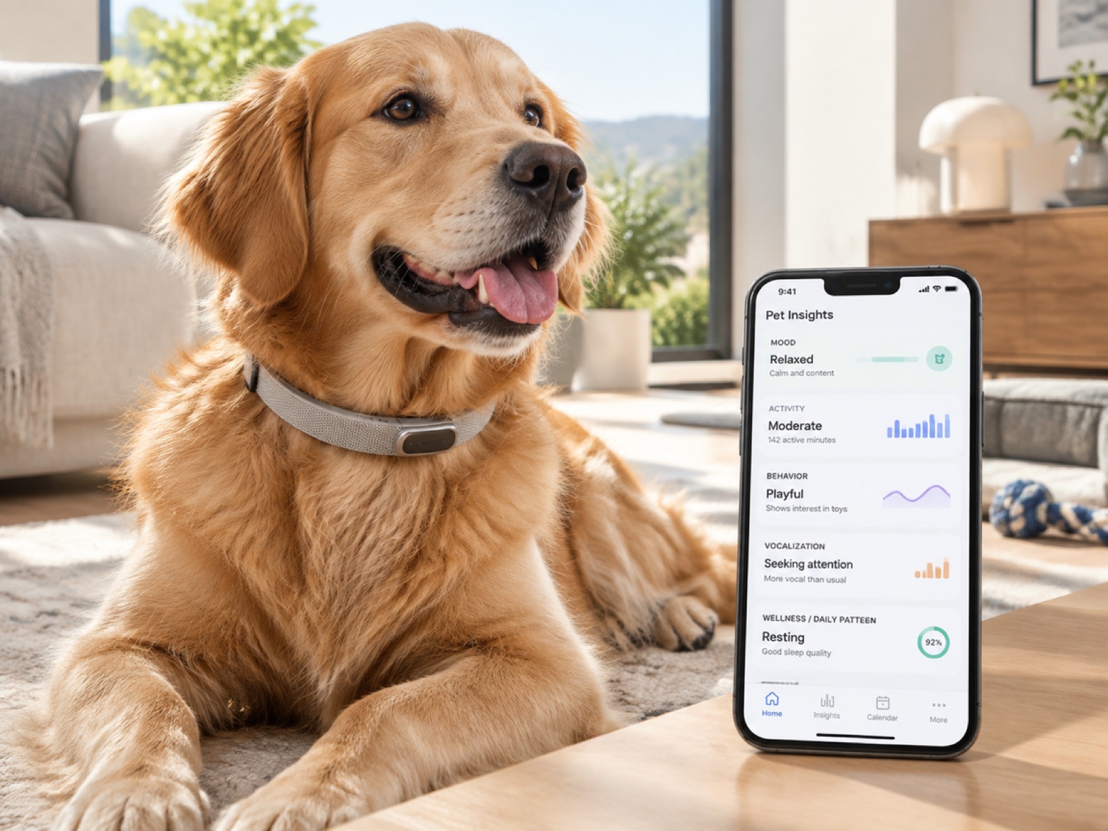 AI smart pet collar